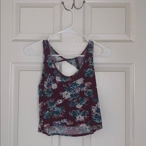 Soft flows tank top, slightly cropped